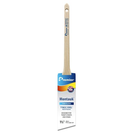 MONTAUK Premier  1-1/2 in. Firm Thin Angle Sash Paint Brush 17200
